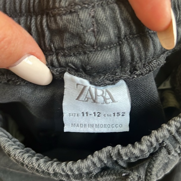Zara Kids Casual Black Bottoms, size 10-12, EUC - Picture 2 of 4